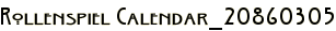 Rollenspiel Calendar_20860305