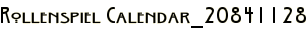 Rollenspiel Calendar_20841128