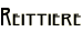Reittiere