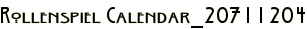 Rollenspiel Calendar_20711204