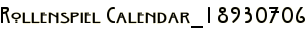 Rollenspiel Calendar_18930706