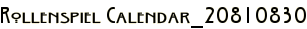 Rollenspiel Calendar_20810830