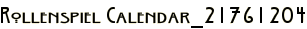 Rollenspiel Calendar_21761204