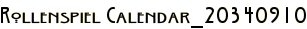 Rollenspiel Calendar_20340910