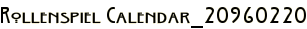 Rollenspiel Calendar_20960220
