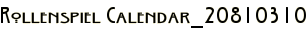 Rollenspiel Calendar_20810310