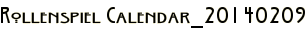 Rollenspiel Calendar_20140209