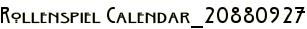 Rollenspiel Calendar_20880927