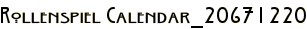 Rollenspiel Calendar_20671220