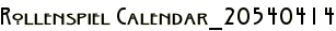 Rollenspiel Calendar_20540414