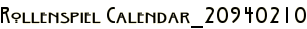Rollenspiel Calendar_20940210