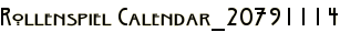 Rollenspiel Calendar_20791114