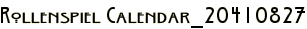 Rollenspiel Calendar_20410827