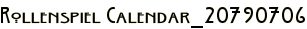 Rollenspiel Calendar_20790706