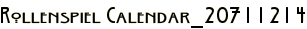 Rollenspiel Calendar_20711214