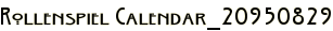 Rollenspiel Calendar_20950829