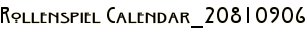 Rollenspiel Calendar_20810906