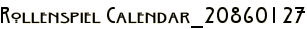 Rollenspiel Calendar_20860127