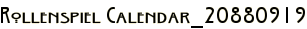 Rollenspiel Calendar_20880919
