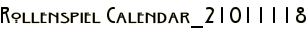 Rollenspiel Calendar_21011118