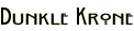 Dunkle Krone