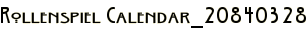 Rollenspiel Calendar_20840328