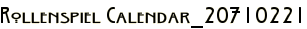 Rollenspiel Calendar_20710221