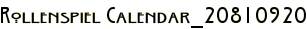 Rollenspiel Calendar_20810920
