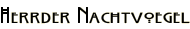 Herrder Nachtvoegel