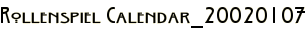 Rollenspiel Calendar_20020107