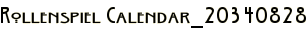 Rollenspiel Calendar_20340828