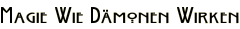 Magie Wie Dämonen Wirken