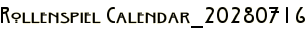 Rollenspiel Calendar_20280716