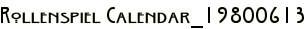 Rollenspiel Calendar_19800613