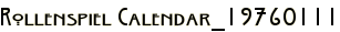 Rollenspiel Calendar_19760111
