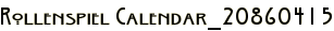 Rollenspiel Calendar_20860415