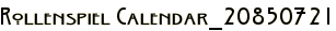 Rollenspiel Calendar_20850721