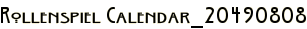 Rollenspiel Calendar_20490808