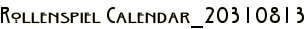 Rollenspiel Calendar_20310813