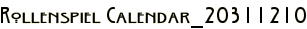 Rollenspiel Calendar_20311210