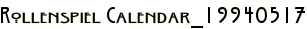 Rollenspiel Calendar_19940517