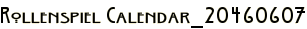 Rollenspiel Calendar_20460607