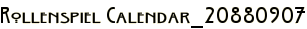 Rollenspiel Calendar_20880907