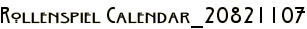 Rollenspiel Calendar_20821107