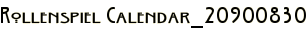 Rollenspiel Calendar_20900830