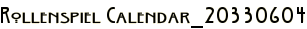Rollenspiel Calendar_20330604