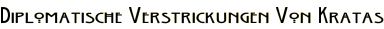 Diplomatische Verstrickungen Von Kratas