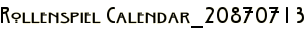 Rollenspiel Calendar_20870713