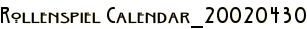 Rollenspiel Calendar_20020430