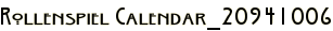Rollenspiel Calendar_20941006